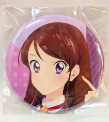 ONKYOコラボ缶バッジ アイカツ!10thSTORY ～未来へのSTARWAY～ 紫吹蘭