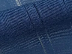 【夏物】涼やかに纏うモノトーン　銀杏柄　縦絽の小紋 夏物】涼やかに纏うモノトーン 銀杏柄 縦絽の小紋