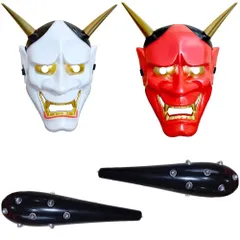 【人気商品】ゲーム小道具 原始人コスプレ 小物 コスプレ コスプレ テレビ番組の人気道具 鬼 節分 こん棒 ドデカこん棒 ハロウィン 空気入れ (鬼の棒二個セット) 85cm 金棒二個セット 鬼に金棒 金棒 [Limspace]