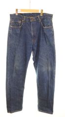 リーバイス LEVI'S USA製 80's 505-0217 ストレートデニムパンツ 青 505-0217 デニム ブルー 36 103MB-404