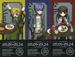 Ib イヴ　ギャリー　メアリー　クリアファイル　ノート　ステッカー　アクキー Ib コラボカフェ ステッカー アクリルカード イヴ メアリー