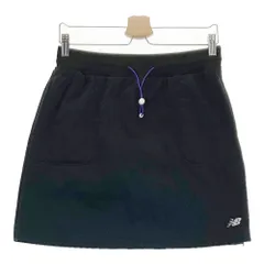 サイズ：2 NEW BALANCE GOLF ニューバランス  裏起毛 スカート 総柄 ブラック系 [240101386795]# ゴルフウェア レディース ストスト