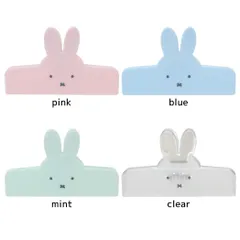 【メール便】ミッフィー クリップ フェイスクリップ ディックブルーナ Green Flash 事務用品 文具 絵本キャラクター グッズ 