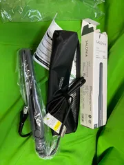 SALONIA サロニア ストレートアイロン ヘアアイロン 24mm 耐熱ポーチ付 海外対応 SL-004S