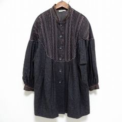 最値下げ‼️カシミール刺繍 コート - メルカリ
