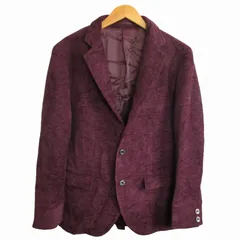 ミッシェルクラン MICHEL KLEIN サミアモール ジャケット ブレザー スタンドカラー 2B 48 M 紫 パープル /FF MNDAP-51540 0629のサムネイル