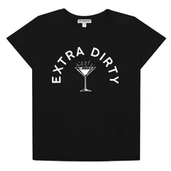 【送料無料】 アンブランデッド レディース Tシャツ トップス Women's Suburban Riot "Extra Dirty" Loose Graphic Tee Black