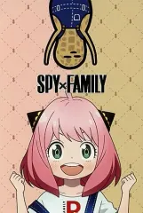 【中古】ポストカード アーニャ・フォージャー＆ピーナッツ ポストカード 「SPY×FAMILY POP UP SHOP ＠いちばんプラザ」 対象商品購入特典