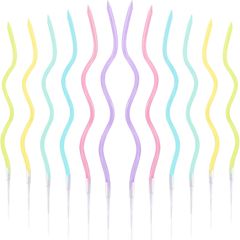 【数量限定】高級 ins ろうそく キャンドル ケーキ飾り 数字 12点セット 記念日キャンドルウエディングパーティー卒業パーティー バースデーナンバーキャンドル (カラー) DFsucces