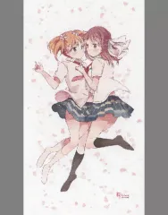 【中古】抱き枕カバー・シーツ・ブランケット 高山春香＆園田優 添い寝シーツ 「桜Trick」 コミケ85グッズ