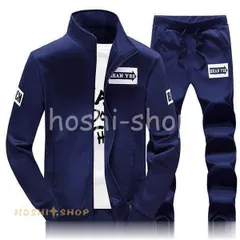 上下セット 長袖 メンズ セットアップ ジャージ上下 スウェット上下セット スポーツウェア 春 秋 通学 xzjhoju#
