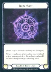【中古】Flesh and Blood ARC112・ARC115[T]：Runechant // Crucible of Aetherweave