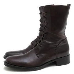 BV7011 BUTTERO B1119 サイドジップ レザーブーツ ブッテロ BUTTERO ブッテロ ブーツ BUTTERO レースアップブーツ