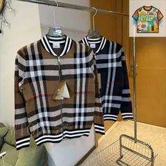 【今日WTO】BURBERRY 25SS カラーブレンドストライプニットカーディガン-OE33