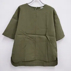 atelier naruse 未使用品 リネンベルスリーブブラウス 定価15000
