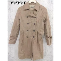 ◇ DES PRES デ プレ 長袖 トレンチ コート ブラウン レディース 【中古】 【1002802392177】のサムネイル