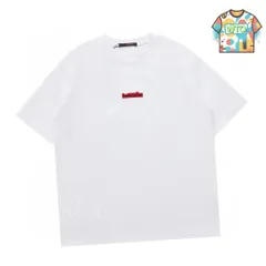 【今日WTO】Louis Vuitton 25ss レッドミニロゴ刺繍 T シャツ-CK04