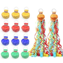 15個セット カラフル 手投げストリーマー 紙吹雪ポッパー 散らからない 雰囲気作り ストリーマーポッパー 使いやすい 手投げる 紙テープ siawadeky ハロウィン クリスマス 新年 誕生日 記念日 結婚式 パーティー用