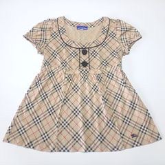 バーバリー ブルーレーベル ノバチェック チュニック ベージュ 38サイズ Burberry