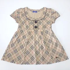 バーバリー ブルーレーベル ノバチェック チュニック ベージュ 38サイズ Burberry