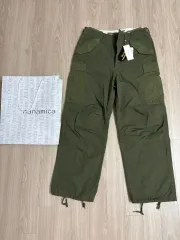 nanamica ナナミカ ワイドチノパンツ モスグリーン カーキ 30 新品 nanamica (ナナミカ) Wide Chino Pants / ワイドチノパンツ