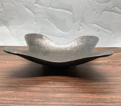 【新品未使用】安福由美子　黒錆　高台　小鉢　2点セット 安福由美子｜錆長方皿｜作家のうつわ通販｜和食器セレクトショップ