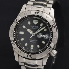 CASIO カシオ EDIFICE EF-200 クォーツ 腕時計 本体 銀 - メルカリ