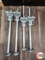 ♭【中古品】本宏製作所 S-3AL 4本セット 角足脚立用ストッパー  角専用ストッパー【熊本けやき通り店】【中古】