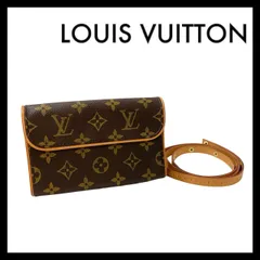 【LOUIS VUITTON】ポシェット フロランティーヌ モノグラム M51855 ボディバッグ ウエストポーチ　ショルダーバッグ ルイ ヴィトン (M-335)