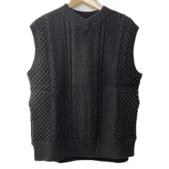 BEAUTY&YOUTH UNITEDARROWS(ビューティアンドユース ユナイテッドアローズ) ノースリーブセーター レディース - ダークブラウン Vネック