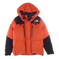 THE NORTH FACE ノースフェイス ダウンジャケット ND91821 HIMALAYAN PARKA ヒマラヤンパーカー ダウンジャケット オレンジ系 S【中古】