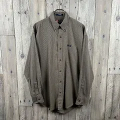 CHAPS RALPH LAUREN チャップス 長袖 ボタンダウン シャツ M