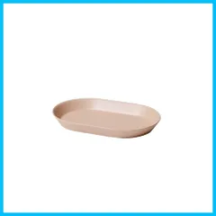 【人気商品】usumono ベージュ plate18 楕円 18cm oval 平皿 (ウスモノ オーバル (イデアコ) プレート18オーバル) ideaco