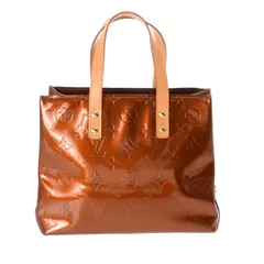 ルイヴィトン モノグラムヴェルニ リード PM ブロンズ  M91146  レディース ヴェルニ  ハンドバッグ