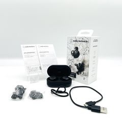 オーディオテクニカ ATH-SPORT5TW (Bluetooth) 完全ワイヤレスイヤホン / スポーツ向け / 本体質量約5.3g / Fast Pair対応 / 防水防塵仕様 IP55/57 / ブラック ATH-SPORT5TW BK