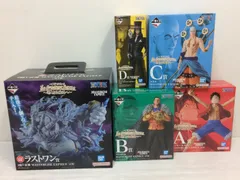 一番くじ ワンピース The Greatest Battle 偉大なる航路へ A賞～D賞/ラストワン賞 合計5点 セット ※外箱ダメージあり 未使用品 smop085451