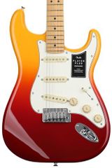 【中古】Fender エレキギター Player Plus Stratocaster? Maple Fingerboard Tequila Sunrise
