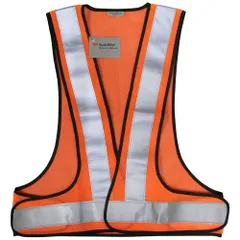 （まとめ買い）スリーエム 高視認性反射ベスト 工場 BCP 建設業 レッドオレンジ SVP-02R 【×3セット】のサムネイル