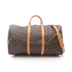 ルイ・ヴィトン LOUIS VUITTON ボストンバッグ キーポル バンドリエール60 モノグラム PVCコーティングキャンバス レザー キーポル・バン