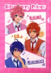 【中古】クリアファイル さとみ＆ジェル＆ななもり。 A4オリジナルクリアファイル 「劇場版すとぷり はじまりの物語～Strawberry School Festival!!!～×ローソン キャンペーン」