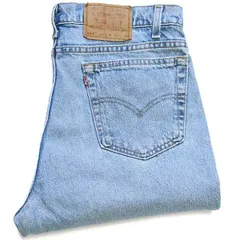 90s USA製 Levi'sリーバイス 512 デニムパンツ W36 L32★15 オールド ビンテージ ジーンズ スリム スキニー ストレート テーパード