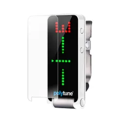 TC Electronic PolyTune Clip / UniTune Clip 対応 専用スクリーン保護ガラスフィルム 1枚入り 高精細対応 反射防止 防指紋 防気泡