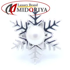 ✨ほぼ未使用✨MIKIMOTO パール7珠 ピンブローチ 雪の結晶 2025年最新】ミキモト ブローチ 雪の人気アイテム - メルカリ