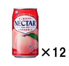 伊藤園 不二家 ネクター ピーチ(缶) 350g×12本セット