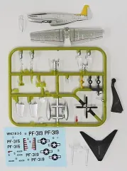 【中古】食玩 プラモデル 【シークレット】3-S P-51Hムスタング 米空軍 第63戦闘飛行隊 「1/144 ウイングキットコレクション18 幻の傑作機」のサムネイル