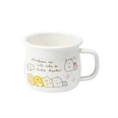 ☆ ホワイト ☆ すみっコぐらし ホーローマグカップ ホーロー マグカップ 日本製 豊琺瑯 YUTAKA SG-07 ホーローマグカップ 琺瑯 ほうろう マグ カップ コップ おしゃれ かわいい オシャレ 可愛い すみっコぐらし すみっこぐらし アウトドア