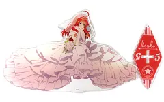 【中古】アクリルスタンド・アクリルパネル 中野五月(ドレス) 描き下ろしアクリルフィギュアL 「五等分の花嫁∬」