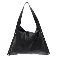 JIL SANDER (ジルサンダー) Sander Rivet Border Tote リベットボーダートート バッグ ブラック JSMU852328のサムネイル