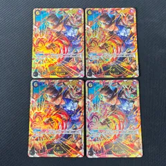 ワンピカード サボ SEC シークレット 4枚セット OP13-120 受け継がれる意志