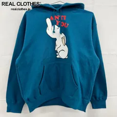 UNDERCOVER×Supreme/アンダーカバー×シュプリーム【23SS】Anti You Hooded Sweatshirt /アンタイ ユー パーカー/マリンブルー/Mのサムネイル